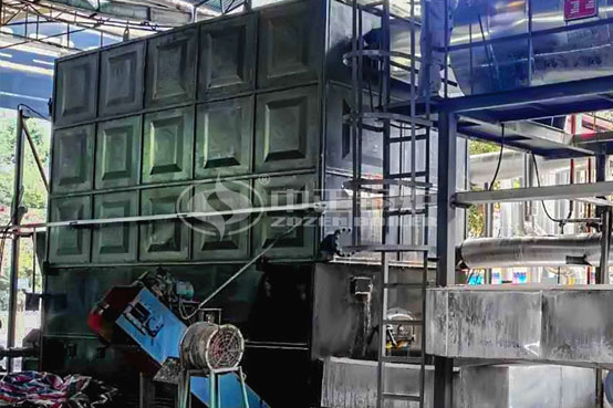 中信大錳礦業360萬大卡YLW系列有機熱載體鍋爐項目